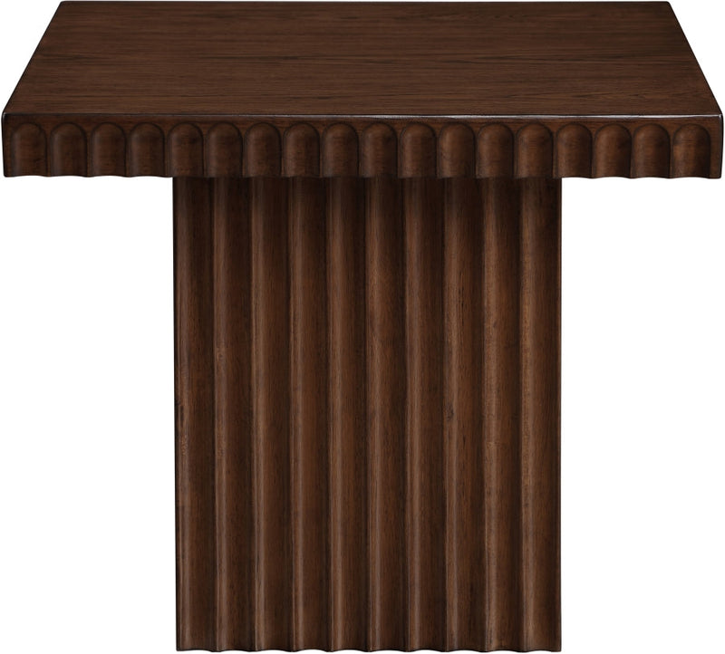 Spencer Solid Wood And Oak Veneer Coffee Table in Brown - 253Brown-CT18