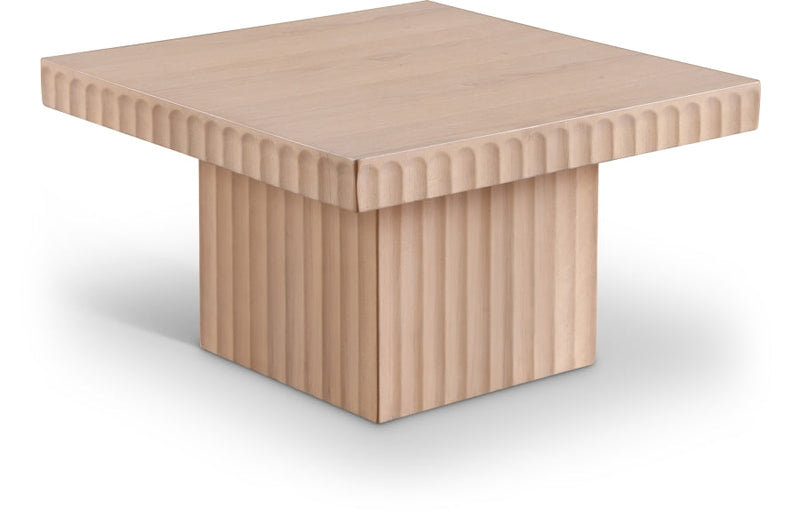 Spencer Solid Wood And Oak Veneer Coffee Table in Natural - 253Oak-CT12