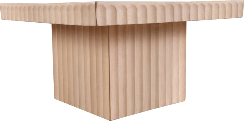 Spencer Solid Wood And Oak Veneer Coffee Table in Natural - 253Oak-CT12