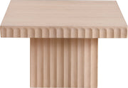 Spencer Solid Wood And Oak Veneer Coffee Table in Natural - 253Oak-CT12