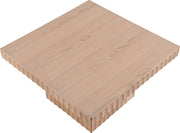 Spencer Solid Wood And Oak Veneer Coffee Table in Natural - 253Oak-CT12