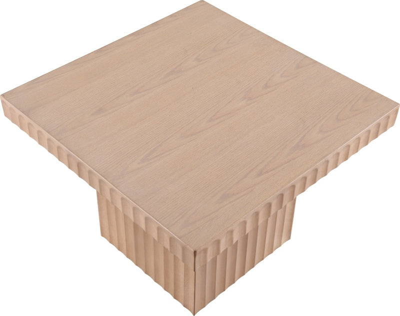 Spencer Solid Wood And Oak Veneer Coffee Table in Natural - 253Oak-CT15