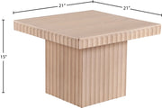 Spencer Solid Wood And Oak Veneer Coffee Table in Natural - 253Oak-CT15