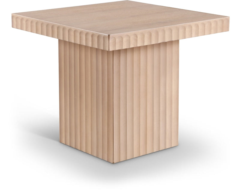 Spencer Solid Wood And Oak Veneer Coffee Table in Natural - 253Oak-CT18