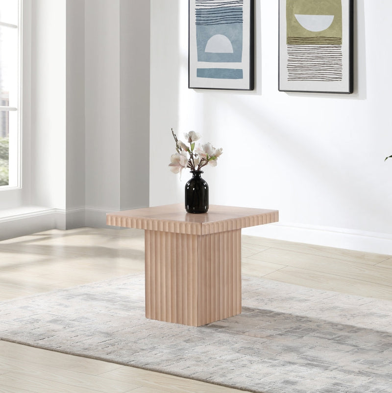 Spencer Solid Wood And Oak Veneer Coffee Table in Natural - 253Oak-CT18