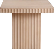 Spencer Solid Wood And Oak Veneer Coffee Table in Natural - 253Oak-CT18