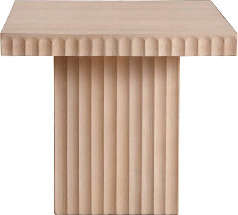 Spencer Solid Wood And Oak Veneer Coffee Table in Natural - 253Oak-CT18