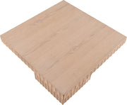 Spencer Solid Wood And Oak Veneer Coffee Table in Natural - 253Oak-CT18