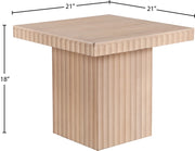 Spencer Solid Wood And Oak Veneer Coffee Table in Natural - 253Oak-CT18