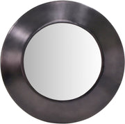 Sphere Iron Frame Mirror in Black - 66003Black-24M