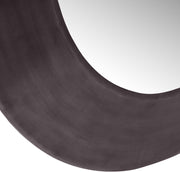 Sphere Iron Frame Mirror in Black - 66003Black-24M
