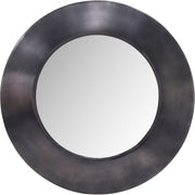 Sphere Iron Frame Mirror in Black - 66003Black-30M