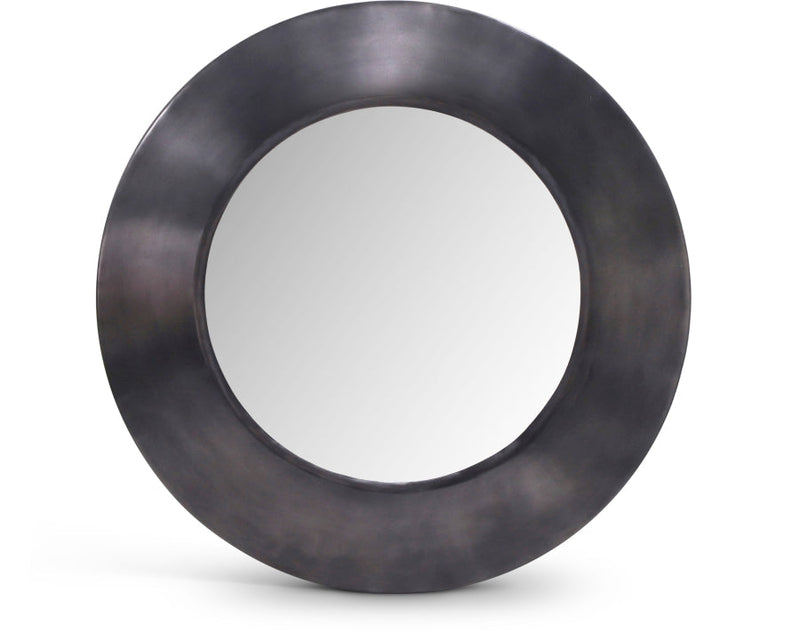 Sphere Iron Frame Mirror in Black - 66003Black-30M