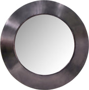Sphere Iron Frame Mirror in Black - 66003Black-36M