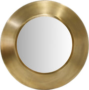 Sphere Iron Frame Mirror in Gold - 66003Gold-24M