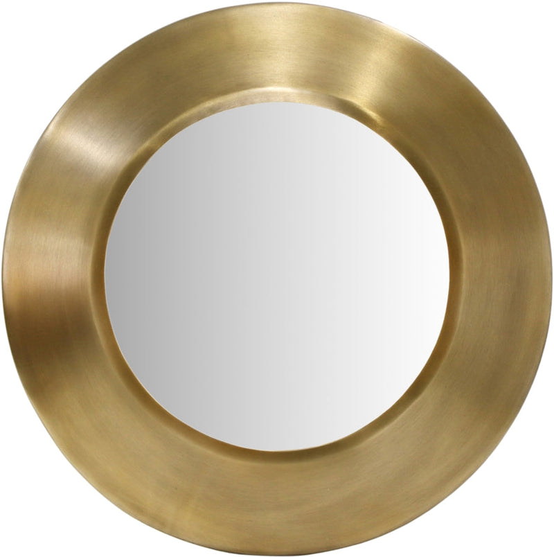 Sphere Iron Frame Mirror in Gold - 66003Gold-24M