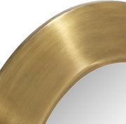 Sphere Iron Frame Mirror in Gold - 66003Gold-24M