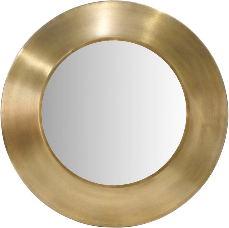 Sphere Iron Frame Mirror in Gold - 66003Gold-30M