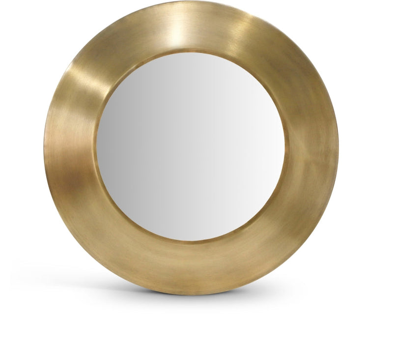 Sphere Iron Frame Mirror in Gold - 66003Gold-30M