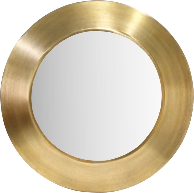 Sphere Iron Frame Mirror in Gold - 66003Gold-36M