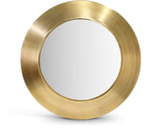 Sphere Iron Frame Mirror in Gold - 66003Gold-36M
