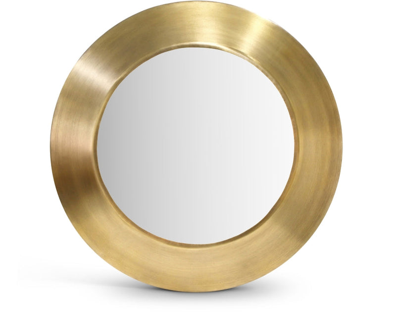 Sphere Iron Frame Mirror in Gold - 66003Gold-36M