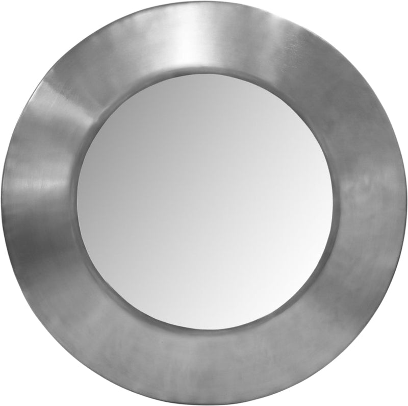 Sphere Iron Frame Mirror in Silver - 66003Silver-30M