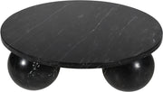 Spherical Marble Coffee Table in Black - 264Black-CT