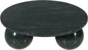 Spherical Marble Coffee Table in Green - 264Green-CT
