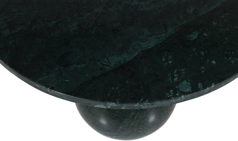 Spherical Marble Coffee Table in Green - 264Green-CT