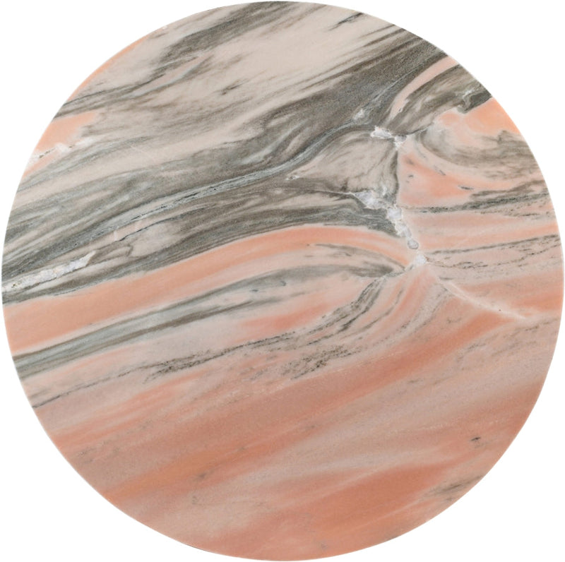 Spherical Marble Coffee Table in Pink - 264Pink-CT