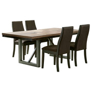 Spring Creek 5-piece Rectangular Dining Table Set Chocolate - 106581-S5