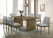 St Gallen Natural Tone/Light Gray Dining Table - CM3244NT-T