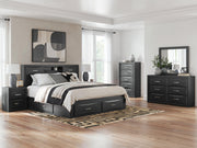 Stabotta Black Nightstand - PCB1755-92