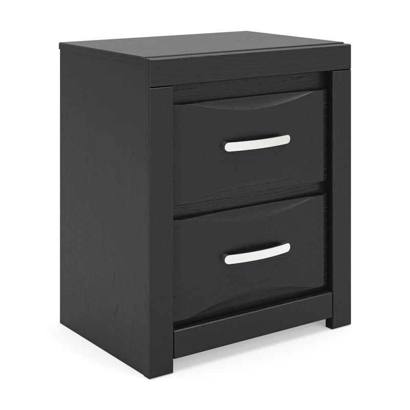 Stabotta Black Nightstand - PCB1755-92