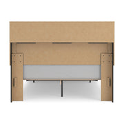 Stabotta Black Queen Bookcase Storage Bed - PCB1755B3