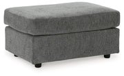 Stairatt Chair and Ottoman in Gravel - PKG014495