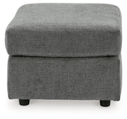 Stairatt Chair and Ottoman in Gravel - PKG014495