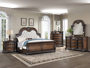 Stanley Coffee Brown King Sleigh Bed - Gate FurnitureKing Bed