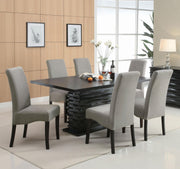 Stanton 7-piece Rectangular Dining Table Set Grey - 102061-S7