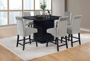 Stanton 7-piece Square Counter Height Dining Table Set Grey - 102068-S7