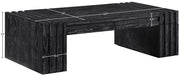 Stanton Oak Veneer And Solid Wood Coffee Table in Black - 232Black-C