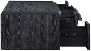 Stanton Oak Veneer And Solid Wood Coffee Table in Black - 232Black-C