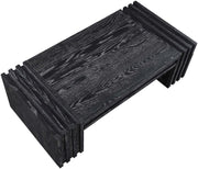 Stanton Oak Veneer And Solid Wood Coffee Table in Black - 232Black-C
