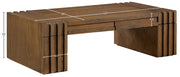 Stanton Oak Veneer And Solid Wood Coffee Table in Brown - 232Brown-C