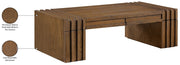 Stanton Oak Veneer And Solid Wood Coffee Table in Brown - 232Brown-C