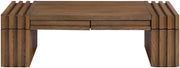 Stanton Oak Veneer And Solid Wood Coffee Table in Brown - 232Brown-C