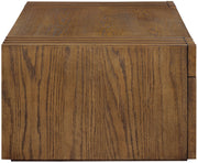 Stanton Oak Veneer And Solid Wood Coffee Table in Brown - 232Brown-C