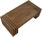 Stanton Oak Veneer And Solid Wood Coffee Table in Brown - 232Brown-C