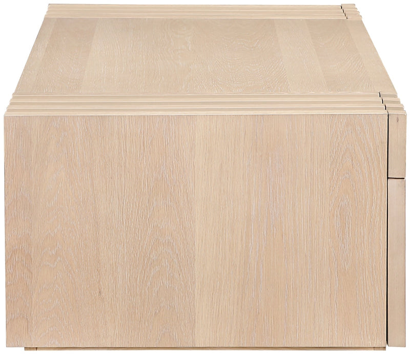 Stanton Oak Veneer And Solid Wood Coffee Table in Natural - 232Natural-C